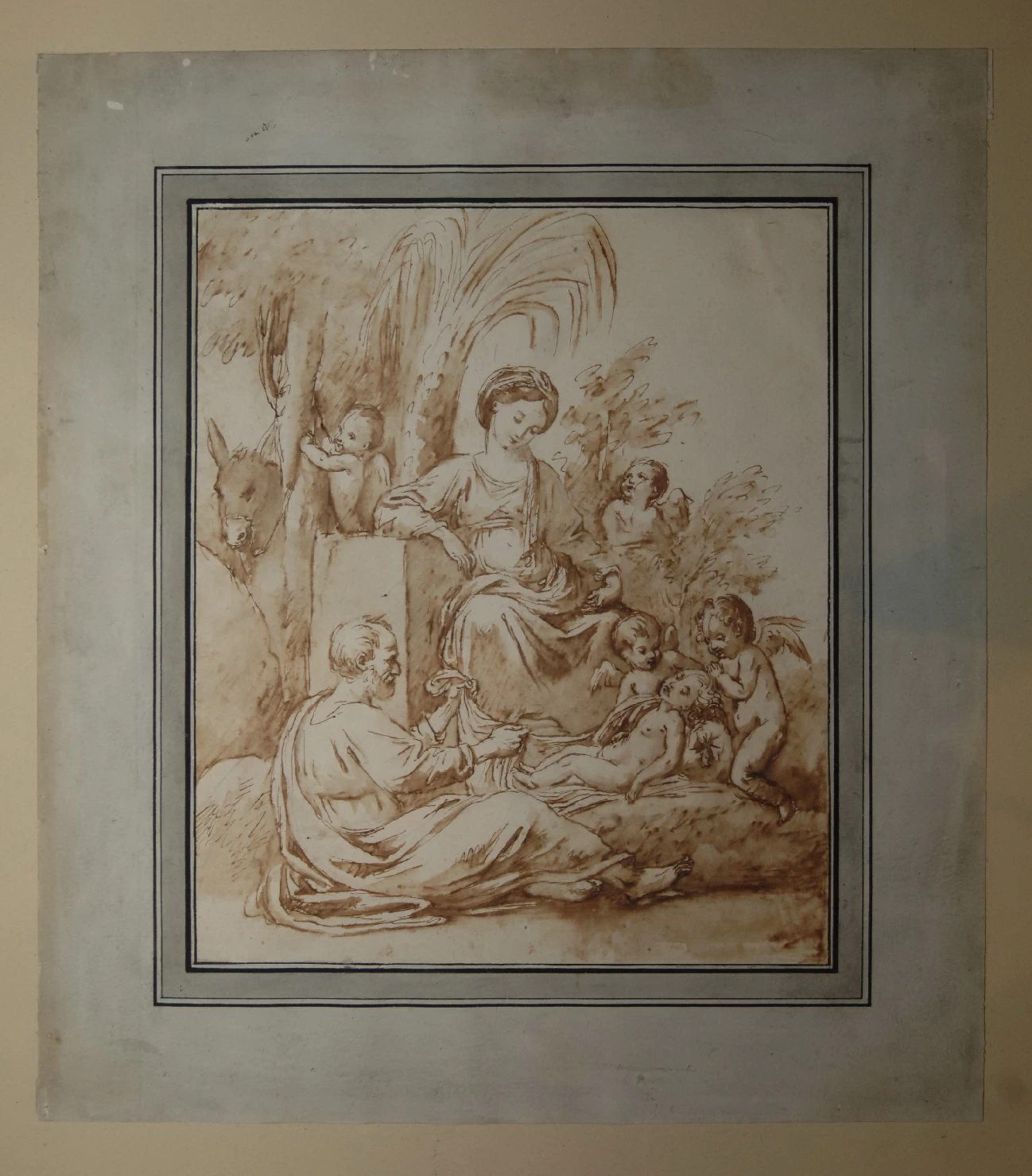 Riposo durante la fuga in Egitto - Galleria Nazionale di Parma